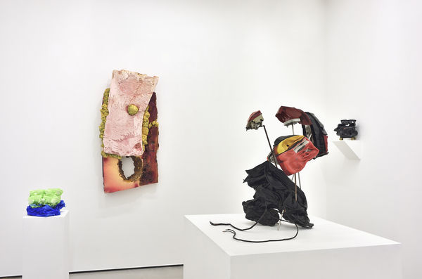 Vue de l'exposition personnelle d'Anita MOLINERO, " Les Larmes de Louise ", Galerie Christophe Gaillard, Paris, 2023. © Photo : Rebecca Fanuele.