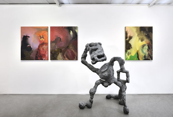 Vue de l'exposition de Leo ORTA, " Êtres Vivants ". © Photo : Rebecca Fanuele.