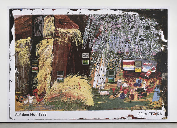 Vue de l'exposition " Ceija Stojka, Such a long journey ", Galerie Christophe Gaillard, Paris, 2024. © Photos : Rebecca Fanuele.