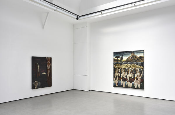 Vue de l'exposition " Who's Afraid of Pierre Bettencourt ", Galerie Christophe Gaillard, Paris, 2024. © Photos : Rebecca Fanuele.