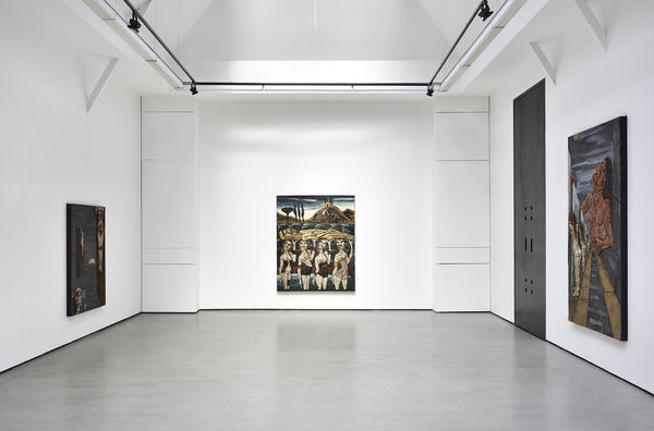 Vue de l'exposition " Who's Afraid of Pierre Bettencourt ", Galerie Christophe Gaillard, Paris, 2024. © Photos : Rebecca Fanuele.