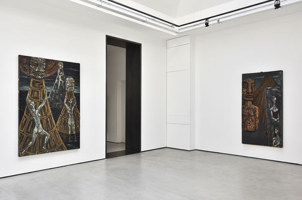 Vue de l'exposition " Who's Afraid of Pierre Bettencourt ", Galerie Christophe Gaillard, Paris, 2024. © Photos : Rebecca Fanuele.