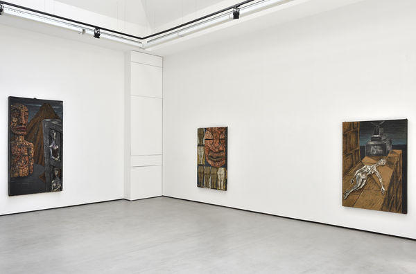 Vue de l'exposition " Who's Afraid of Pierre Bettencourt ", Galerie Christophe Gaillard, Paris, 2024. © Photos : Rebecca Fanuele.