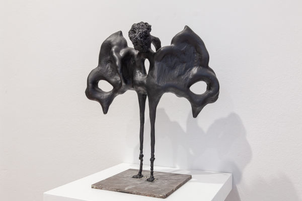 L&eacute;o Orta, Uncanny in the man sane / &Ecirc;tre-Anges (ways of being), Galerie Christophe Gaillard Brussels. Photo : &copy; Zooo