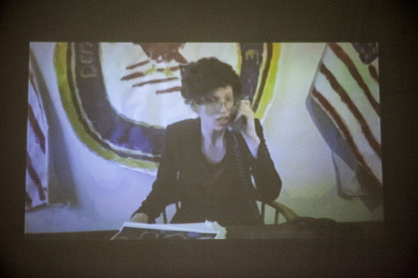 Exhibition view from the installation in the Mainspace "The Final Wife" by Cate Giordano.