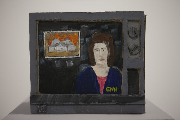 Exhibition view from the installation in the Mainspace "The Final Wife" by Cate Giordano.