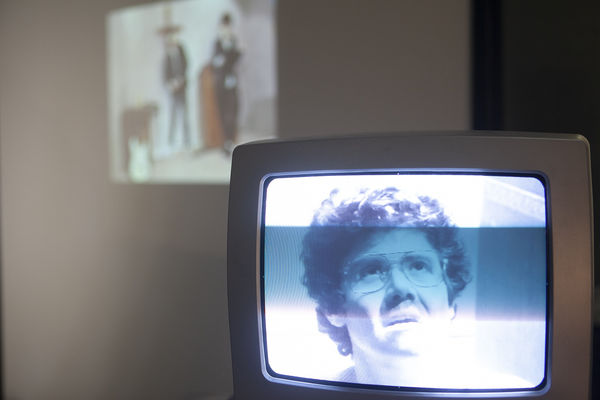 Exhibition view from the installation in the Mainspace "The Final Wife" by Cate Giordano.