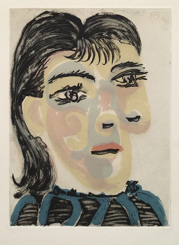 Pablo Picasso, Tête de femme n° 2 (Portrait of Dora Maar), 1939