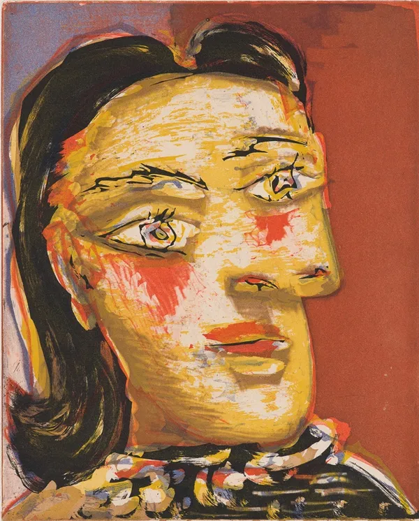 Pablo Picasso, Tête de femme n° 4 (Portrait of Dora Maar), 1939