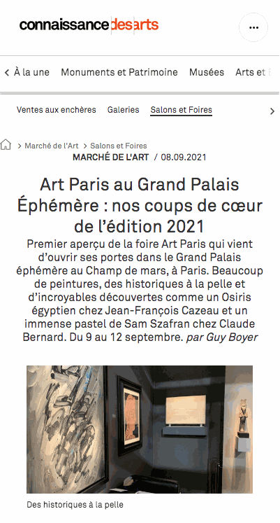 Art Paris, Edition 2021
