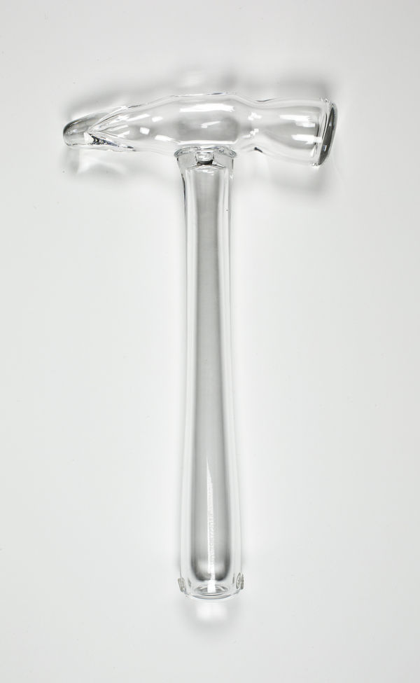 Yoko Ono Glass Hammer, 1967 / 2014 Etched on handle "y.o. 1967/2014" Glass 9 x 4 x .75 inches (22.9 x 10.2 x 1.9 cm) Edition 5 of 6 with 2 APs (#5/6) (GP2278)