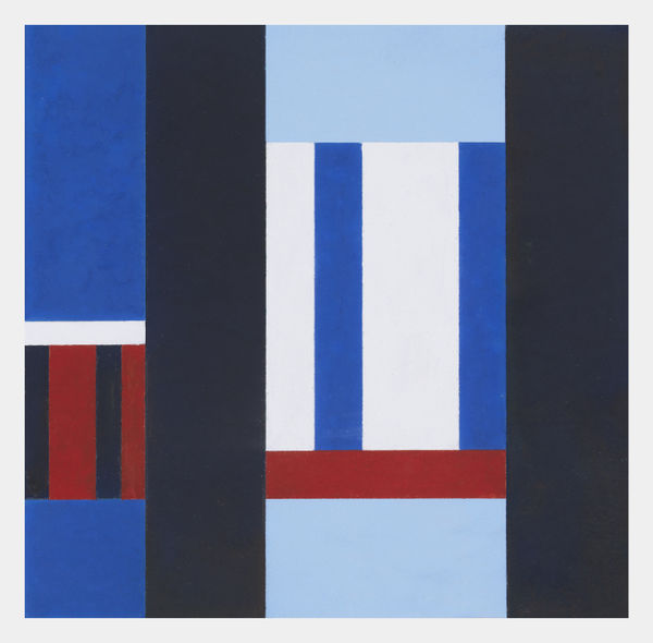 Hélio Oiticica Untitled, 1955 Gouache on board 19 x 17 3/4 inches (48.3 x 45.1 cm) Framed: 22 1/4 x 21 13/16 x 1 3/4 inches (56.5 x 55.4 x 4.4 cm) GL11094