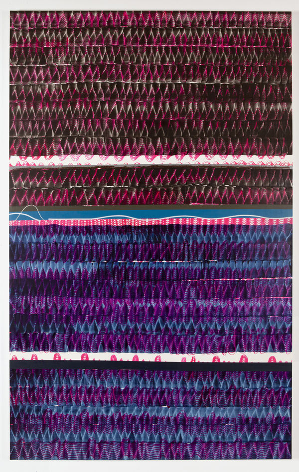 Juan Uslé Racó del Duc, 5 (in Sepis), 2019 Vinyl dispersion and dry pigment on canvas 96 x 60 inches (243.8 x 152.4 cm) GL14207