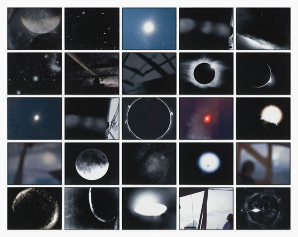 Michelle Stuart Eclipse II August 21, 2017, 2017-18 Suite of twenty-five archival inkjet photographs 44.5 x 57 inches (113 x 144.8 cm) overall