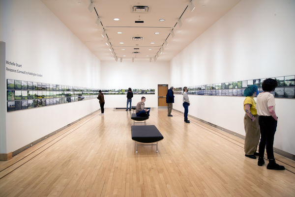 Michelle Stuart: Penzance (Cornwall) to Paddington (London), Eckert Art Gallery, Millersville University, Pennsylvania