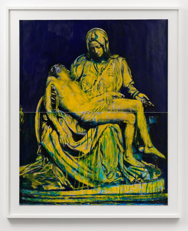 Andres Serrano, Emerald Pieta, 2023