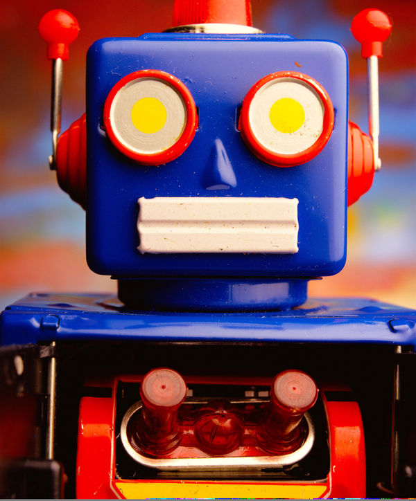 Andres Serrano, Schylling Space Robot (The Robots), 2022