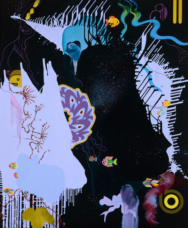 Fiona Rae, Sportsman Size, 2004