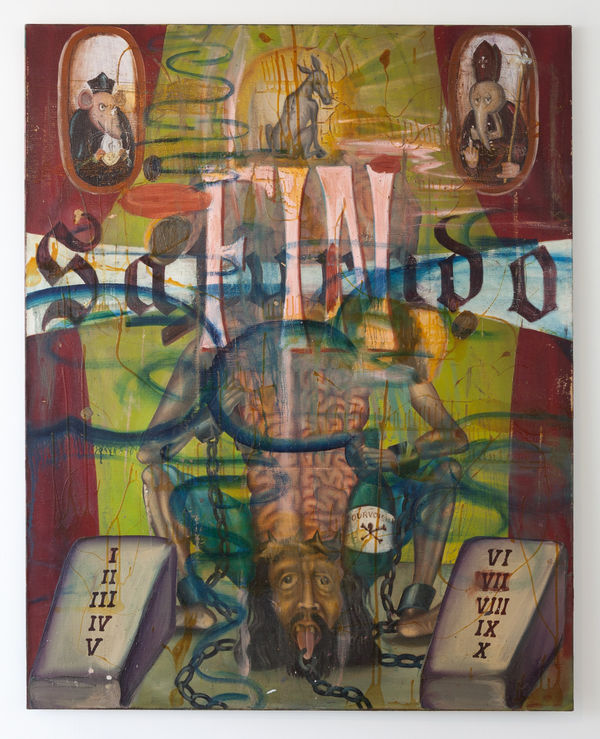 Manuel Ocampo, Saturado, 1995