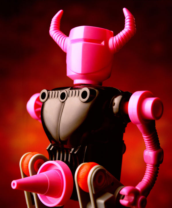Andres Serrano, MEGO Micronauts Nemesis Robot (The Robots), 2022