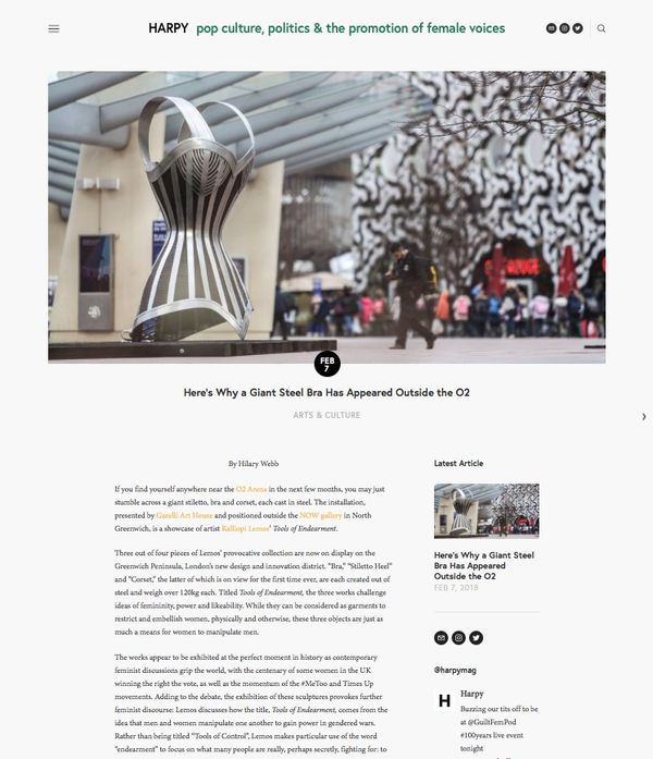 Happy Magazine | Kallopi Lemos