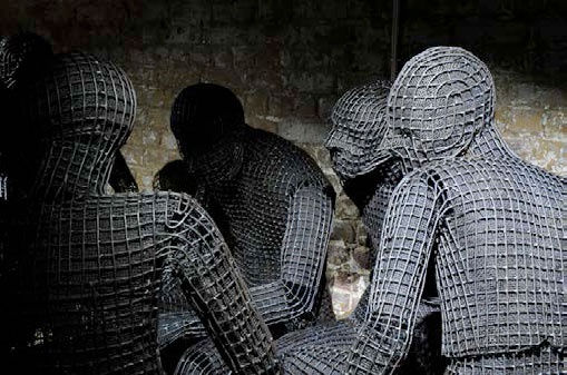 KALLIOPI LEMOS | WOODEN BOAT WITH SEVEN PEOPLE | SPITALFIELDS | FEBRUARY 2017