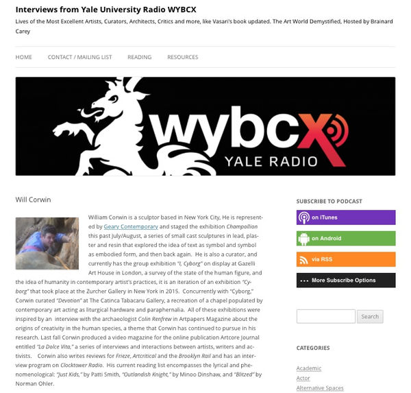 WILL CORWIN | MUSUEM OF NON-VISIBLE ART | OCTOBER 2016