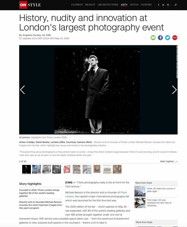 WALTER & ZONIEL | CNN STYLE | MAY 2016