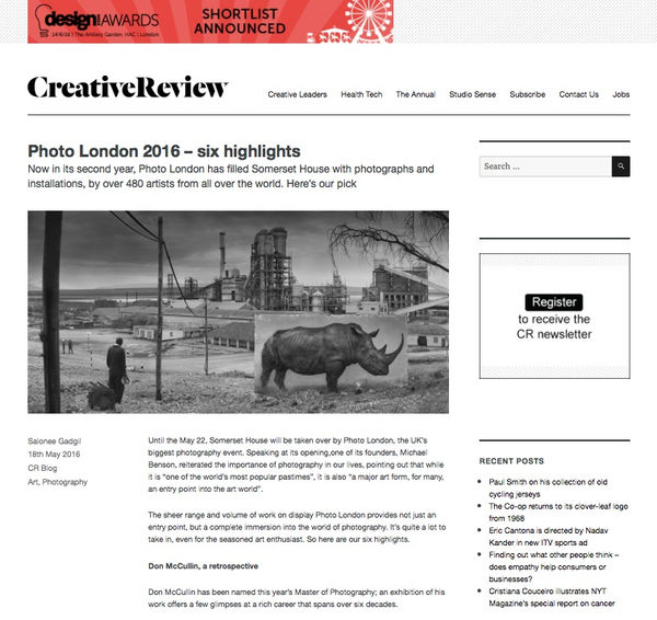 WATLER& ZONIEL | CREATIVE REVIEW | MAY 2016