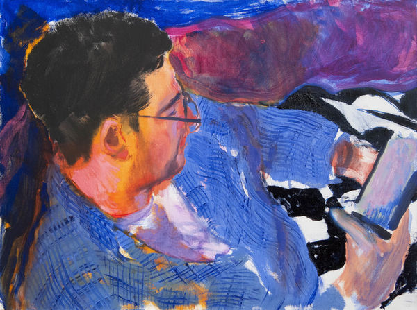 Doron Langberg Striped Blanket, 2019