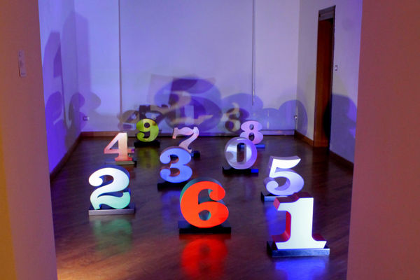 © Galleria d'Arte Maggiore g.a.m. | "Robert Indiana. One through Zero", Bologna 2016