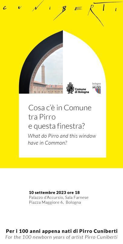 Pirro Cuniberti at Palazzo d'Accursio