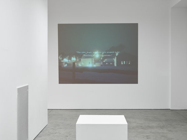 Installation view of In the Fire, 2 - 25 February 2023 Ground Floor Gallery Photo: Reinis Lismanic