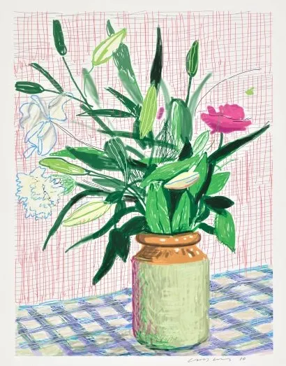David Hockney, iPad Drawing 516, 2010