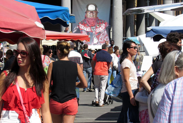 Rotman's Greeko Notorious South Island Rip, Mmviii Displayed In Vevey’s Grande Place