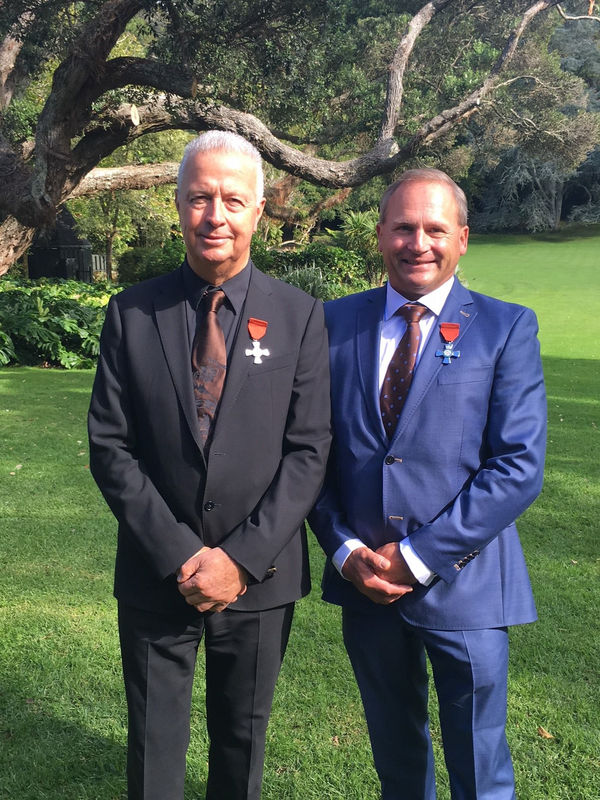 John Gow and Gary Langsford Awarded New Zealand Order of Merit