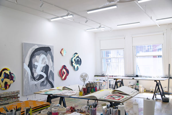 Max Gimblett Studio Visit