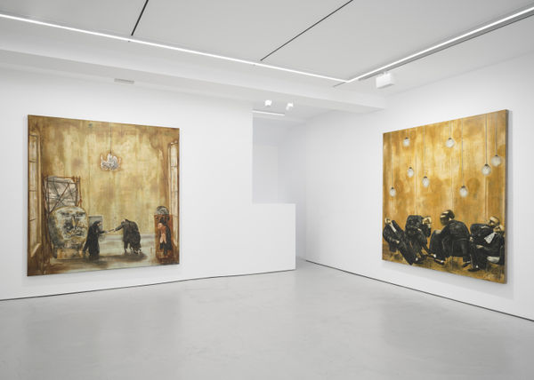 Installation Views Matthias Franz Claim No Easy Victories 2025 Grimm London Uk 9