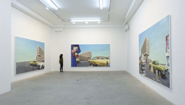 Eric White Triage Installation View 1 With Model