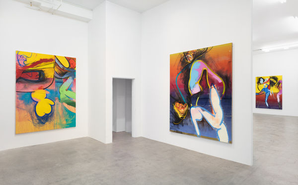 Daniel Richter Punser Die Zukunft 12 November 2019 4 January 2020 202 Bowery New York Installation 2