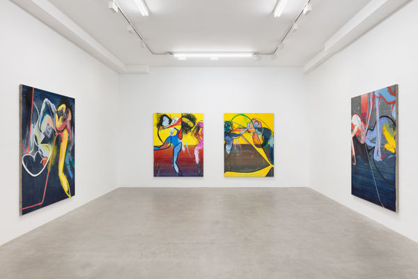 Daniel Richter Punser Die Zukunft 12 November 2019 4 January 2020 202 Bowery New York Installation 5