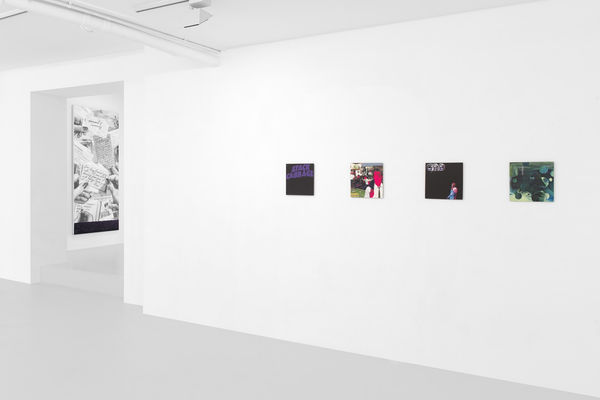 Eric White Monaural Installation View Grimm 03