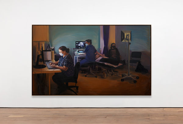 Caroline Walker | Ultrasound, 2021 | Purchased with funds provided by Ken Li and additional funds provided by Yufeng (Andy) Gao and Peter Wei 2025 | Copyright Caroline Walker | Courtesy the artist; Stephen Friedman Gallery, London and New York; Ingleby Gallery, Edinburgh; and GRIMM, Amsterdam | London | New York | Photo: Peter Mallett Photography