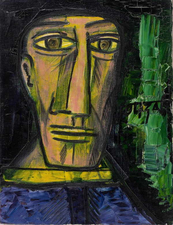 Francis Newton Souza, Portrait of Pablo Picasso