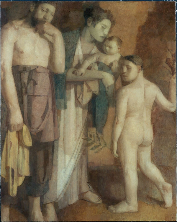 P The Family Oil On Canvas 2005 152 X 122 Cm