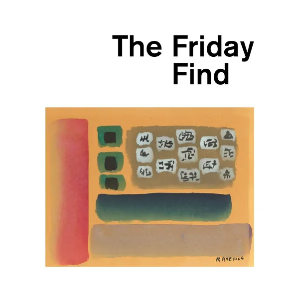 Aref El Rayess, Untitled (Composition with Symbols), 1964 The Friday Fine