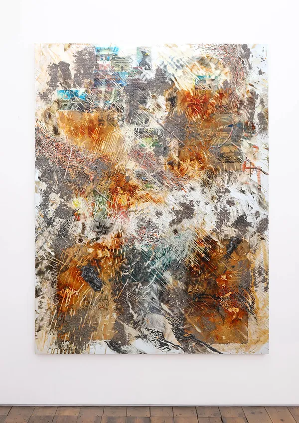 Marcin Dudek, "Superdome", 2023, installation view "NEOPLAN", Edel Assanti, London, 2023. ©Marcin Dudek, Courtesy of Edel Assanti