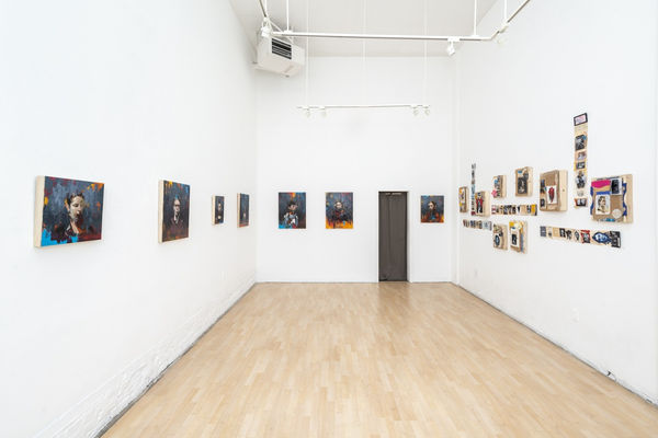 John Wentz "The Death of Distance" installation view