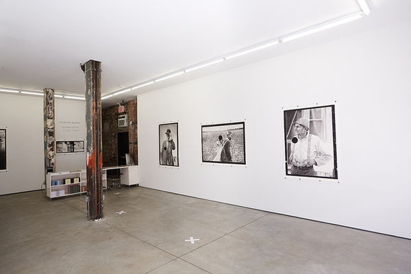 Installation image from Joel Daniel Phillips'  exhibition "Killing The Negative" at Hashimoto Contemporary NYC