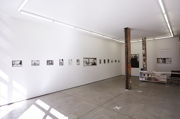 Installation image from Joel Daniel Phillips'  exhibition "Killing The Negative" at Hashimoto Contemporary NYC